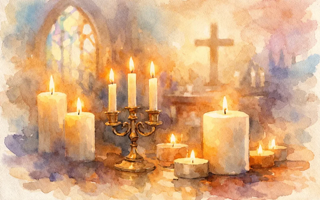 Choosing Church Candles for Worship Use